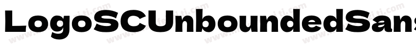 LogoSCUnboundedSans Reqular字体转换